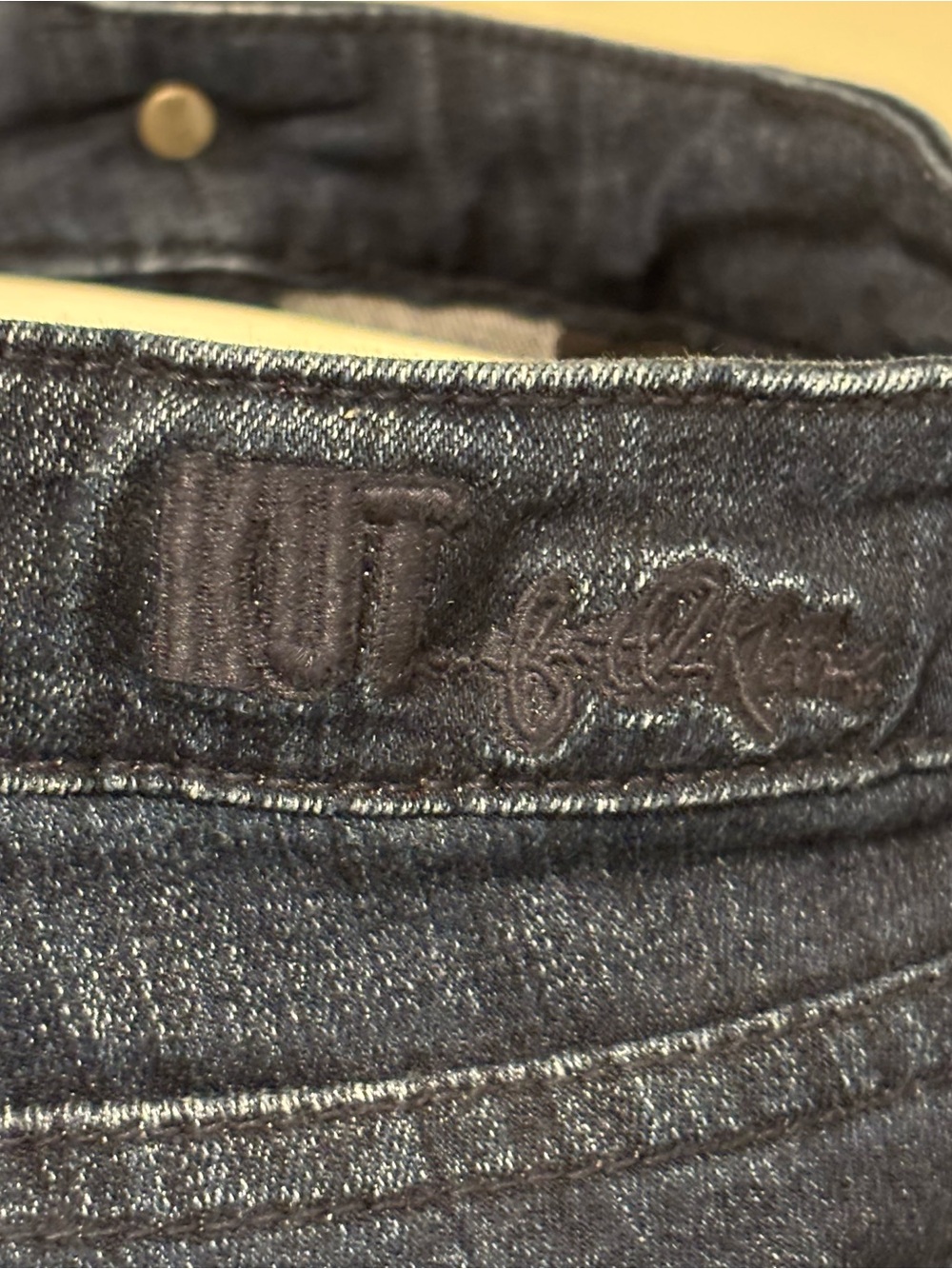 Kut from the Kloth Dark Indigo Skinny Jeans - Picture 9 of 12